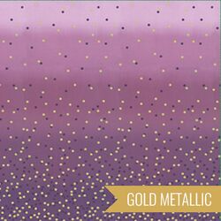 Ombre Confetti Metallic in Mauve
