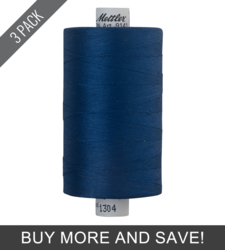 Imperial Blue (9141-1304) - Silk Finish Cotton 40wt - 1094 Yards (3 Pack)