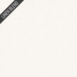 Solid Linen Blend in Ivory