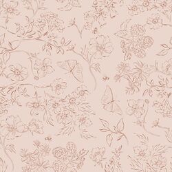 Sketched Garden in Cherry Blossom