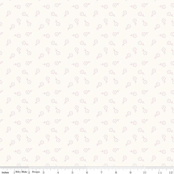 Dainty Floral in Cream
