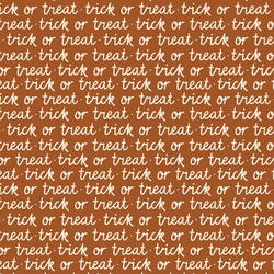 Trick or Treat in Rust Red