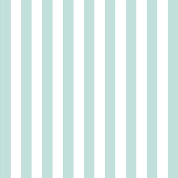 Candy Stripe in Glacier Blue