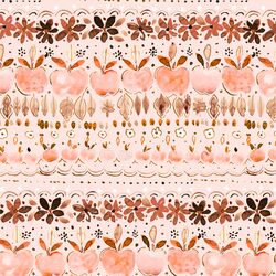 Autumn Stripe in Blush Pink