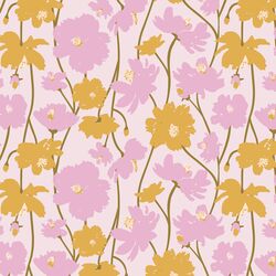 Frilly Floral in Light Lilac