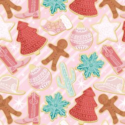 Cowboy Cookies in Christmas