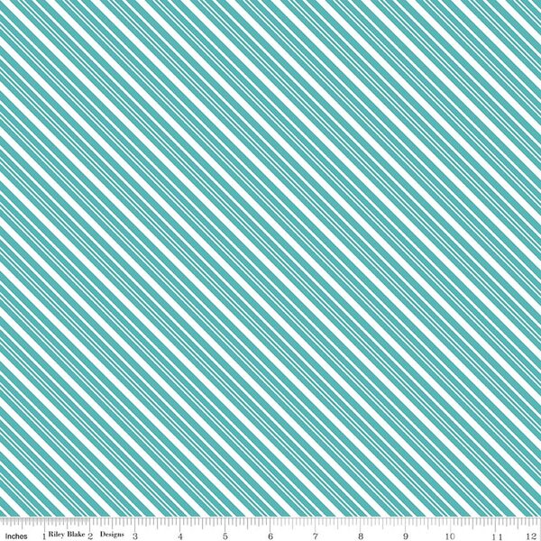 Stripes in Blue