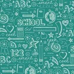 Doodles in Chalkboard