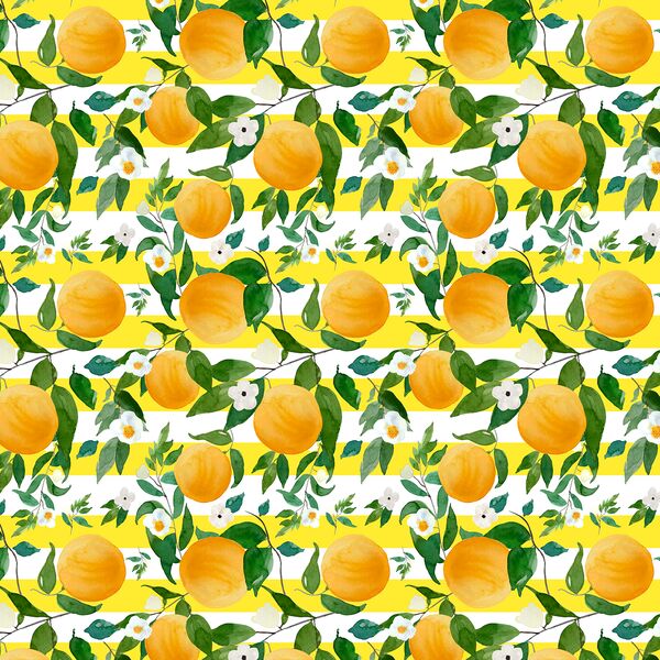 Small Oranges in Lemon Stripes