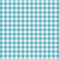 Small Buffalo Plaid in Lagoon