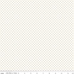 Swiss Dot in Gray on Le Crème