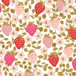 Large Berry Vines in Strawberry