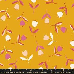 Tiny Tulips in Goldenrod