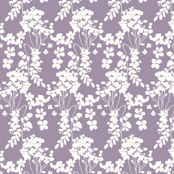 Forget Me Not Silhouette in Dusky Violet