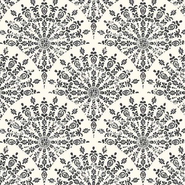 Bohemian Fans in Ivory