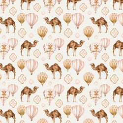 Little Wild Camels in Cloud