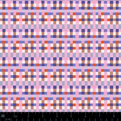 Patchwork Check in Rose Multi