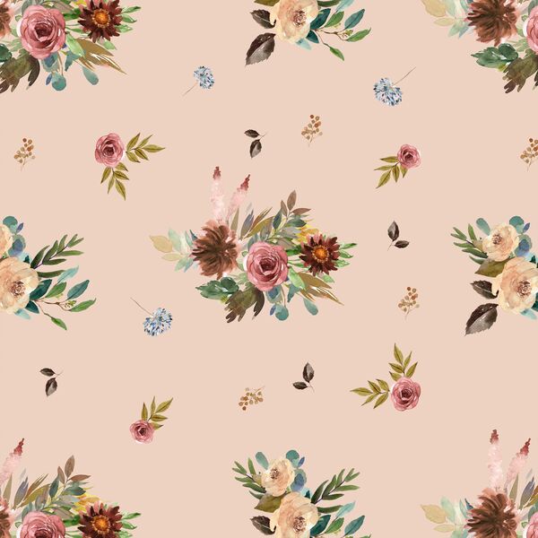 Fall Floral in Shell