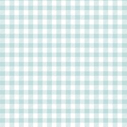 Small Buffalo Plaid in Glacier Blue