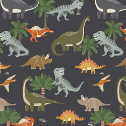 Dinosaurs in Slate