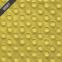Minky Dimple Dot in Zest