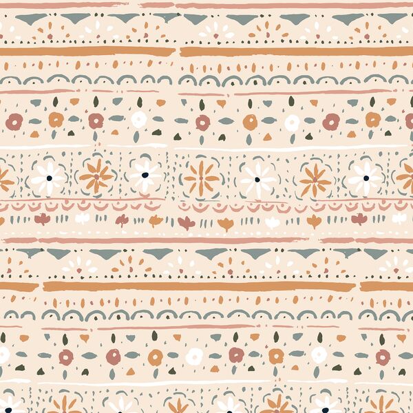 Wild Folk Stripe in Bisque