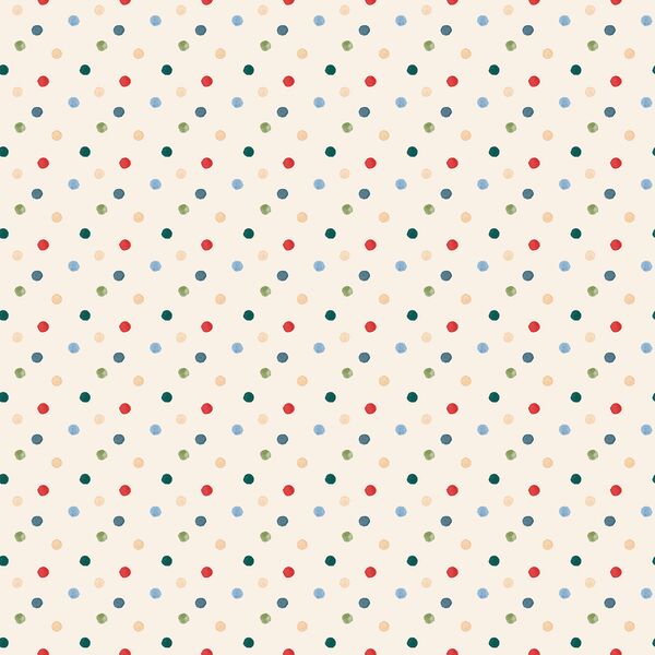 Tiny Painted Polka Dot in Christmas