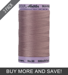 Teaberry (9104-0284) - Silk Finish Cotton 50wt - 547 Yards (3 Pack)