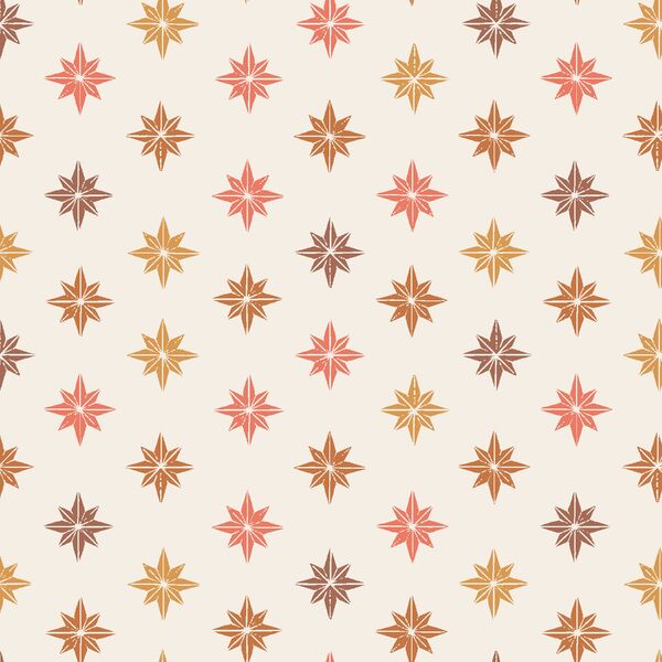 Bon Bon Christmas Stars in Fireplace