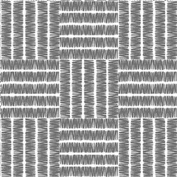 Basketweave in Charcoal