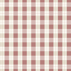 Country Gingham in Dusty Rose Pink