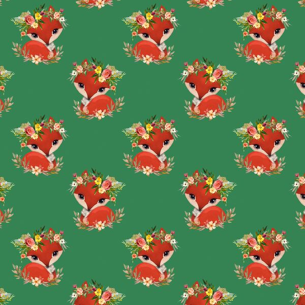 Little Foxy in Green