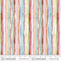 Straight and Narrow in White/Multi
