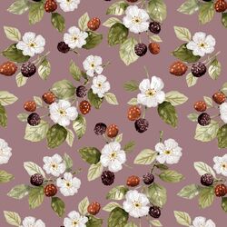 Raspberry Garden in Mulberry