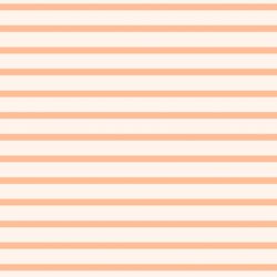 Stripes in Peachy Cream