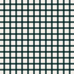 Skinny Gingham in Deep Teal