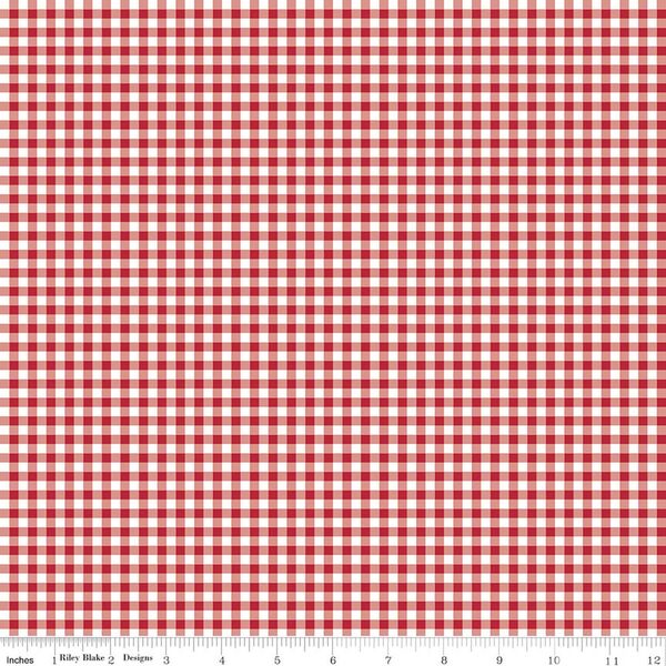 Gingham in Red
