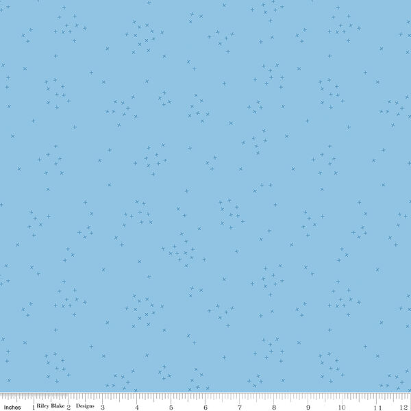 Scattered-A-Cross in Boy Blue