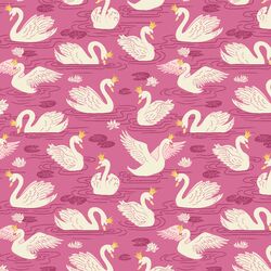 Swan Princess in Fuschia Sunset