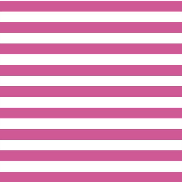 Horizontal Candy Stripe in Petunia