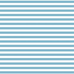Horizontal Dress Stripe in Surf