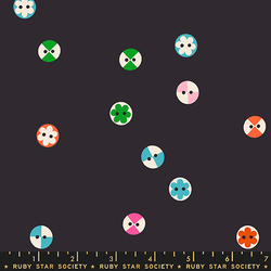 Buttons in Soft Black