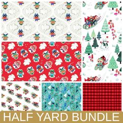Whisker Wonderland Half Yard Bundle