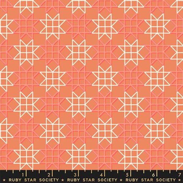 Paper Star in Orange