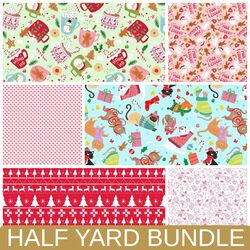 Jingle All the Way Half Yard Bundle