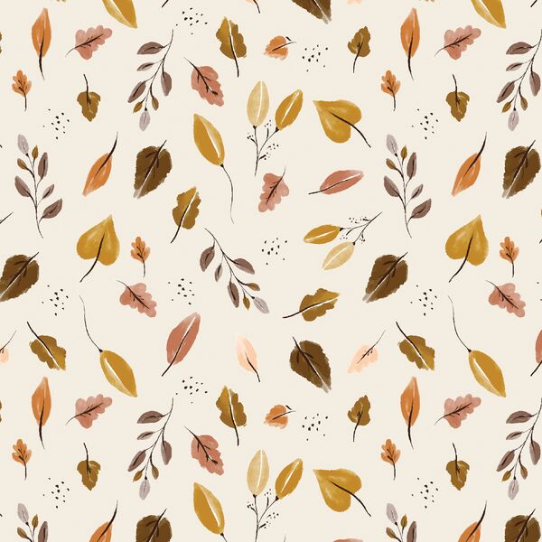 Leaves in Cream