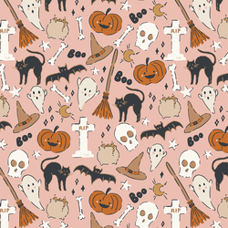Haunted in Powder Peach