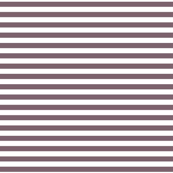 Horizontal Dress Stripe in Mulberry