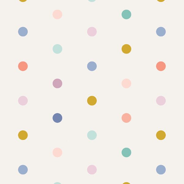 Polka Dots in Sherbet