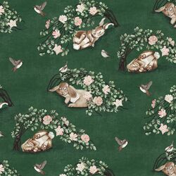 Briar Bunny in Arbor Green